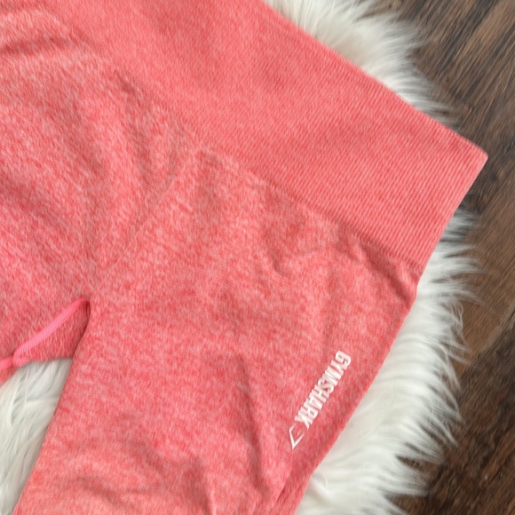 ✨GYMSHARK | Ombré Seamless Leggings | Peach Coral | Size M - Picture 5 of 11